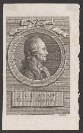 Porträt Dr. Georg Christian Knapp (1753-1825)