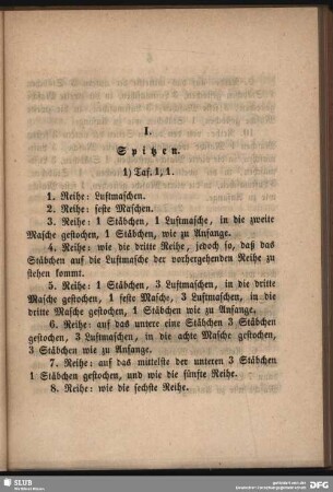 I. Spitzen