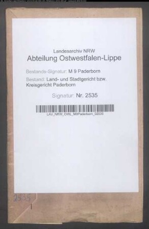 Erblasser: Niggemeier, Anton: