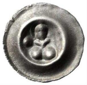Fundmünze, Hohlpfennig, nach 1363 - Anfang 16. Jh.