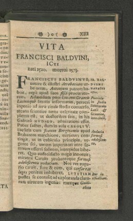 Vita Francisci Baldvini