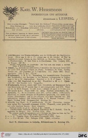 [Renaissance] (Nr. 1 - 1133)