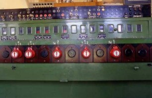 Horb Stw 4 Hebelbank SuH 1907 Signalhebel Bildfahrplan