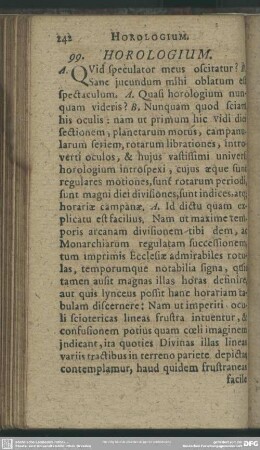 99. Horologium