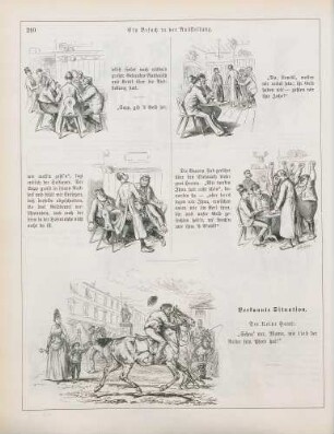 "Ein Besuch in der Ausstellung" "Verkannte Situation"
