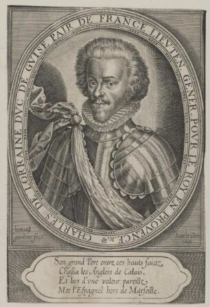Bildnis des Charles de Lorraine de Gvise