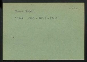Thomas, NN.