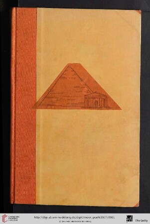 Pyramide und Tempel : Notizen während einer Reise nach Ägypten, Palästina, Griechenland und Stambul