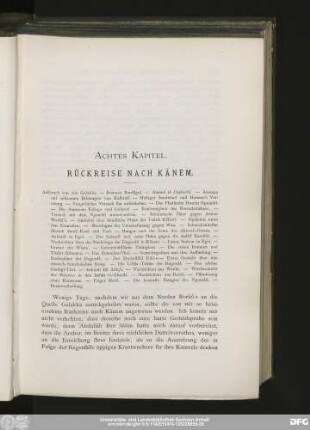 Achtes Kapitel. Rückreise Nach Kânem.