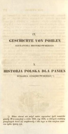 10. Historja Polska dla panien Lukasza Golebiowskiego