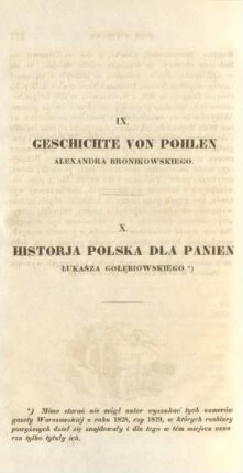 10. Historja Polska dla panien Lukasza Golebiowskiego