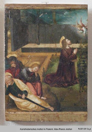Die fünfzehn Rosenkranzgeheimnisse und der Heilige Thomas von Aquin : Das Gebet Christi im Garten von Gethsemane