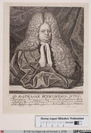 Bildnis Johann Balthasar (Frhr. von) Wernher