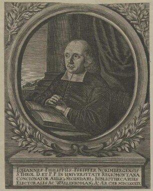 Bildnis des Iohannes Philippus Pfeiffer
