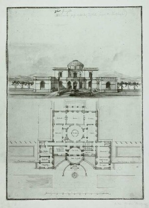 Entwurf für die Villa Rieter-Rothpletz in Zürich, 2. Projekt