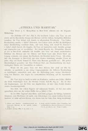 2: "Athena und Marsyas"