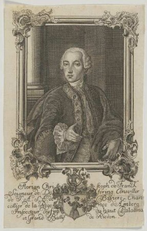 Bildnis des Florian Christoph de Franck