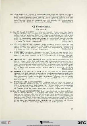 C) Frankenthal (Nr. 241-250)