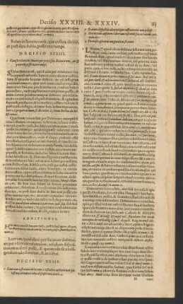 Decisio XXXIV.