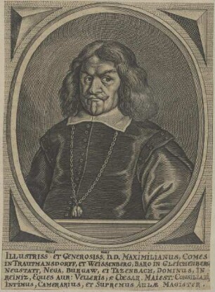 Bildnis des Maximilianus in Trautmansdorff et Weissenberg