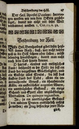 Beschreibung der Höll