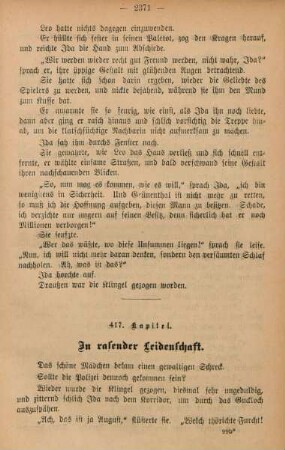 417. Kapitel. In rasender Leidenschaft