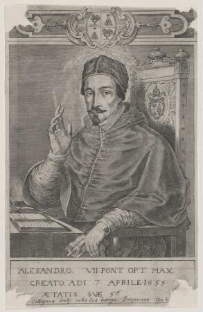 Bildnis des Alesandro VII.
