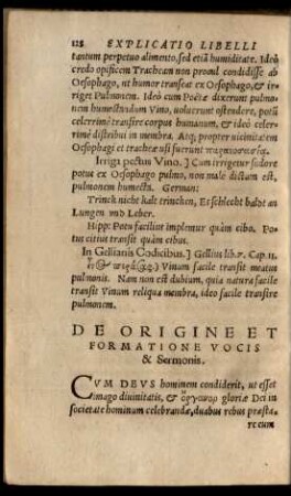De Origine Et Formatione Vocis & Sermonis.