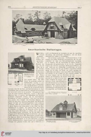 Amerikanische Stallanlagen