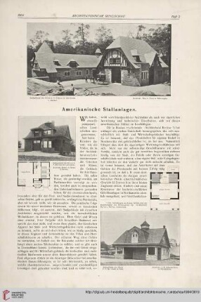 Amerikanische Stallanlagen