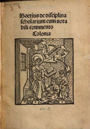 De disciplina scholarium : mit Kommentar