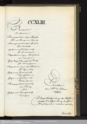 CCXLIII., 18. Mai 1860