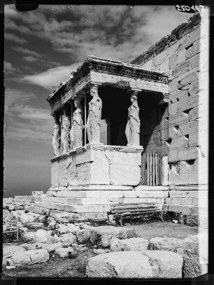 Athen, Akropolis, Erechtheion, Karyatidenhalle