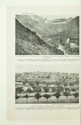 Die Pyrenäen. Der Gebirgszirkus von Gavarnie, eine alpine Hochgebirgslandschaft an der Nordseite der Pyrenäen