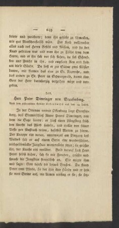 522. Herr Peter Dimringer von Staufenberg.