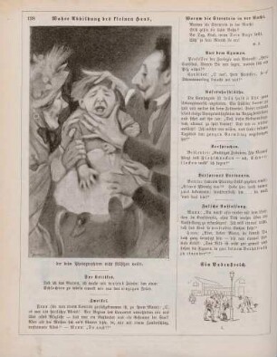 "Wahre Abbildung des kleinen Hans" "Ein Bubenstreich"