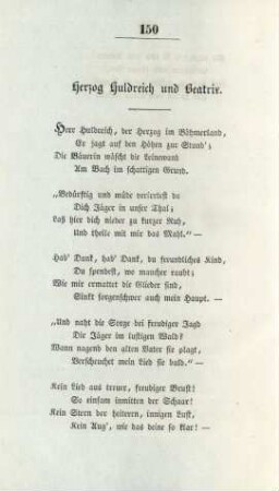 Herzog Huldreich und Beatrix