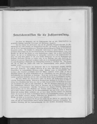 Senatskommission für die Justizverwaltung.