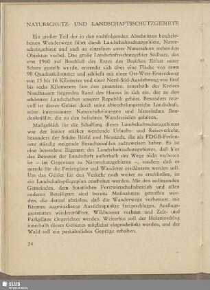 Naturschutz- und Landschaftsschutzgebiete