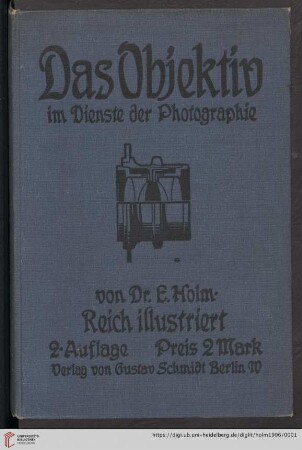 Das Objektiv im Dienste der Photographie
