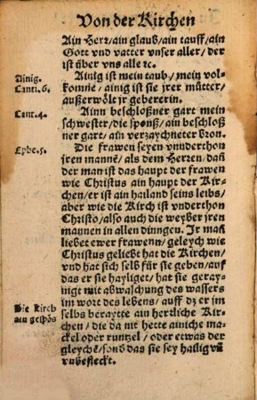Enchiridion : Handbüchlinn gemayner stell vn[d] Artickel, der yetz schwebenden neuwen leeren