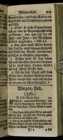 Wiegen-Lied.