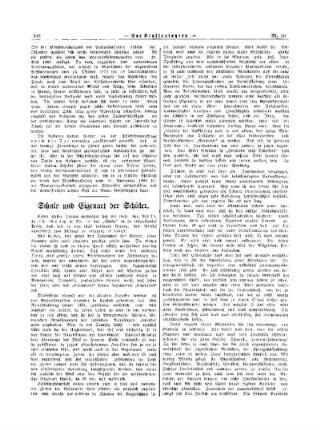 Schule und Eigenart der Schüler