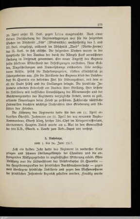 3. Ruhetage