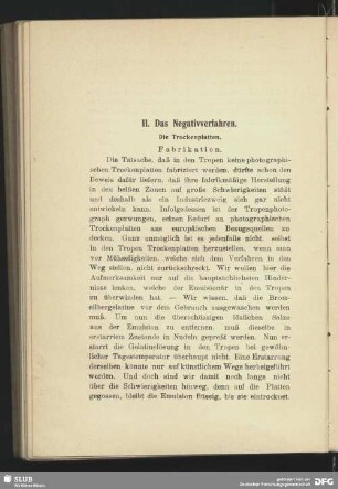 Die Trockenplatten