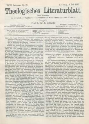 322-324 [Rezension] Lobstein, Paul, Essai d'une introduction a la dogmatique protestante