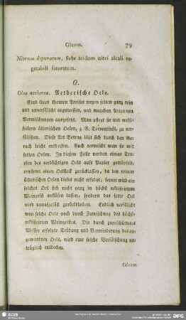 O. Oleum - Opium
