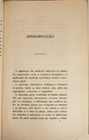 Historia natural da cellula e formas derivadas nas plantas, nos animaos e particularmente no homem