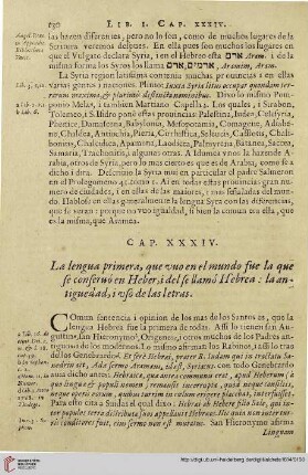 Cap. XXXIV
