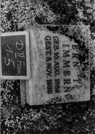 Grabstein D II Fam/1/5 (Detailaufnahme 1)